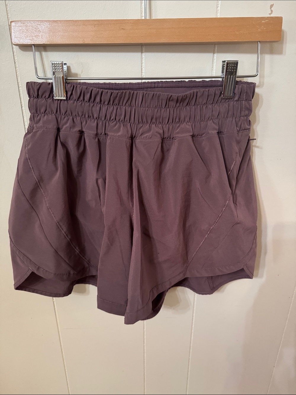 lululemon athletica Plum-Rose Running Shorts
